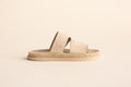 Sandalia plana G01 - Beige