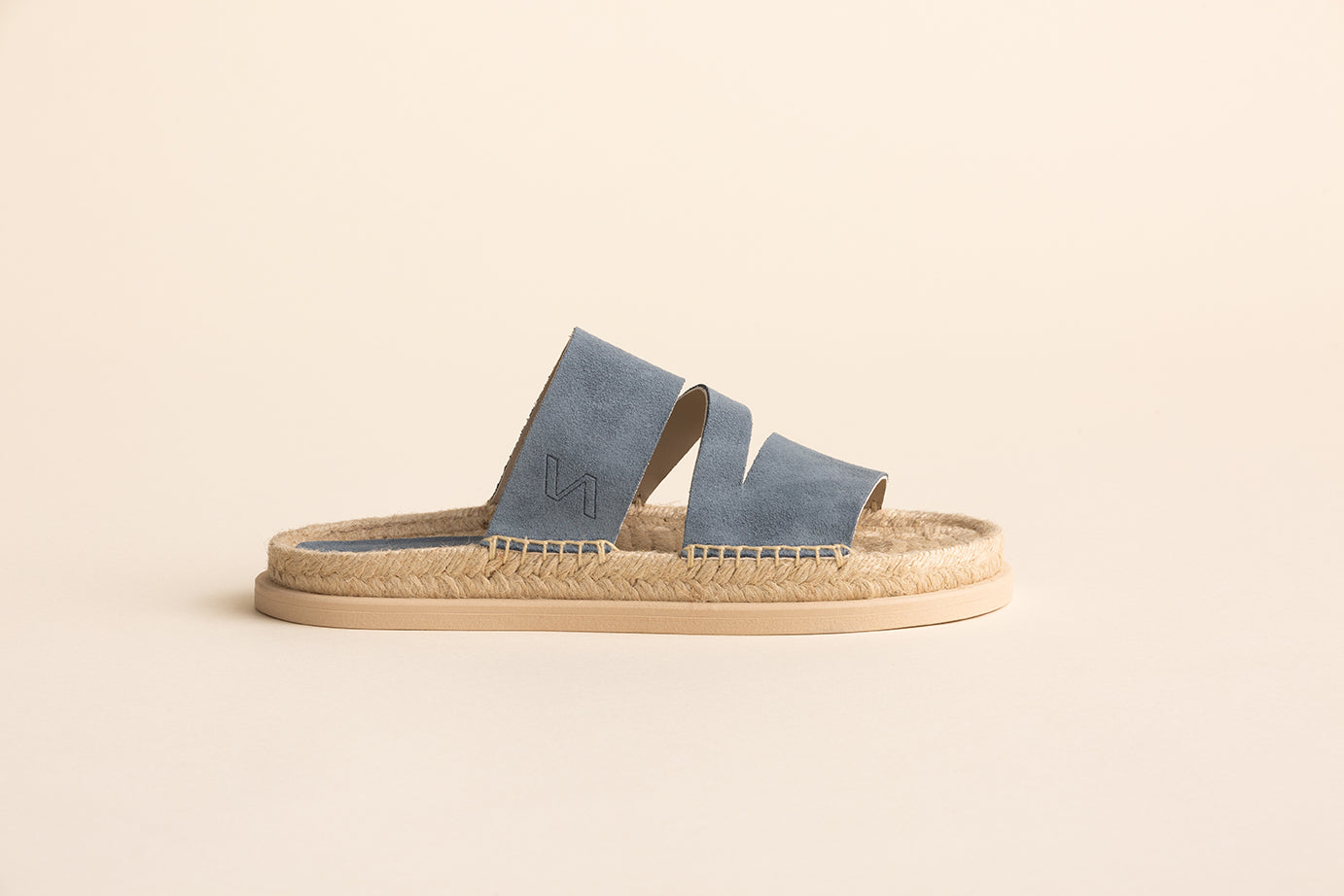 Sandalia plana G01 - Azul