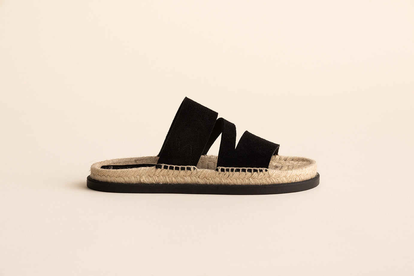 Sandalia plana G01 - Negro