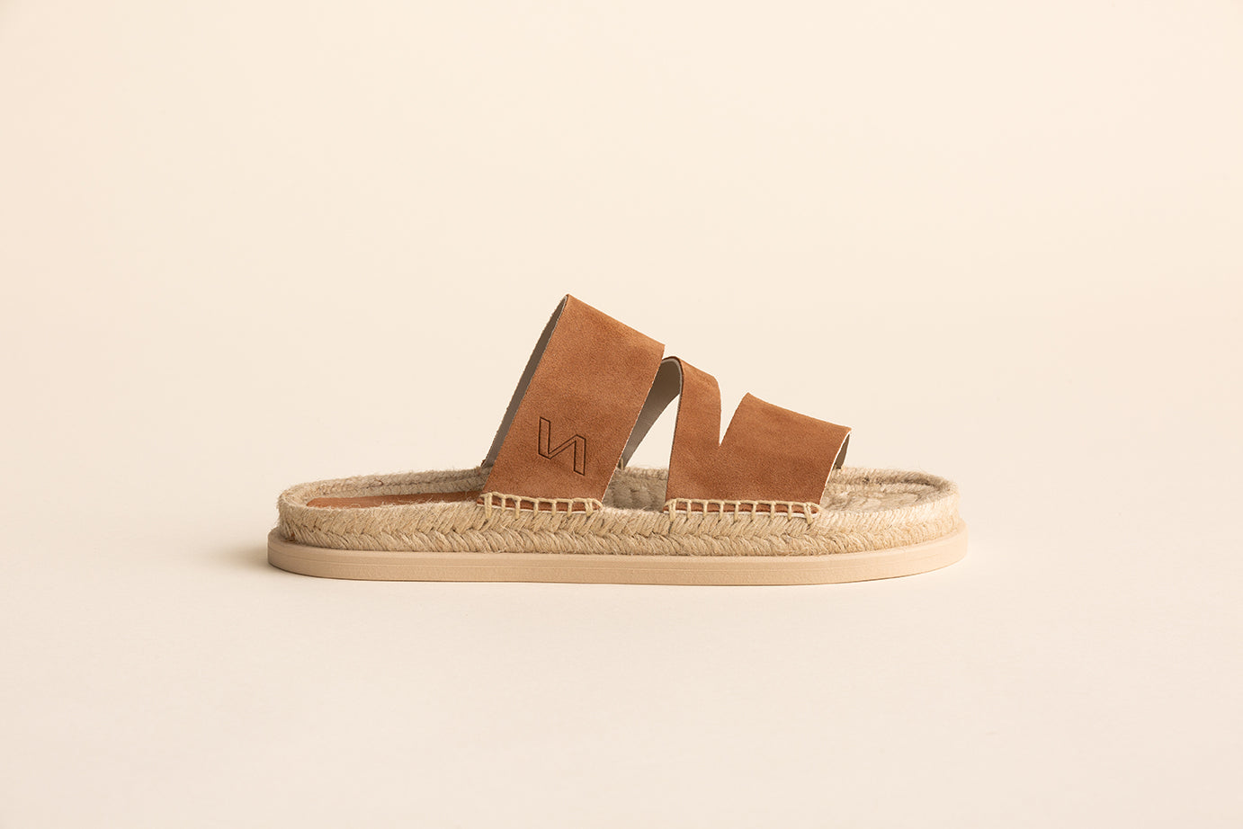 Sandalia plana G01 - Camel