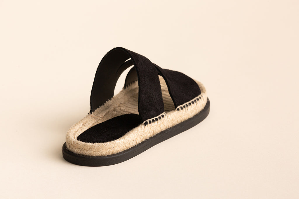 Sandalia plana G01 - Negro